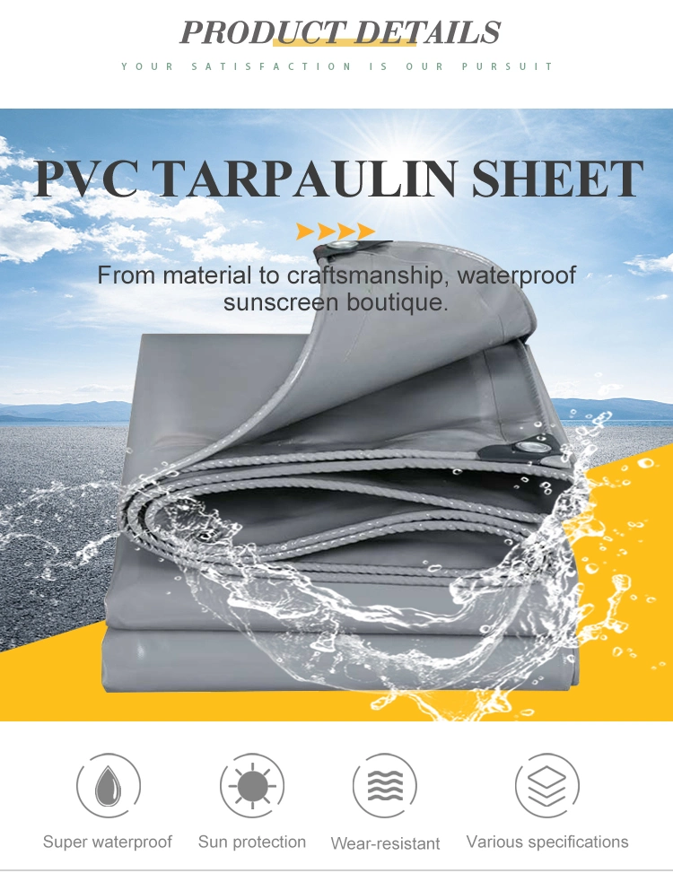 China Factory Cheap Price Poly Tarp PVC Tarpaulin Covers Scaffold Tarps