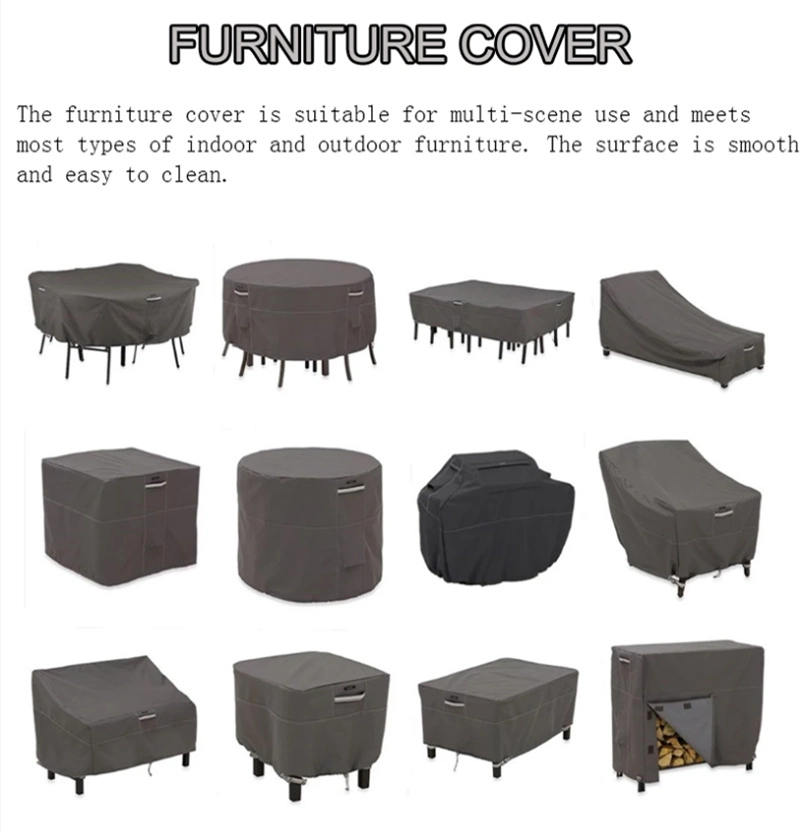 Waterproof Outdoor Round Table Chair Patio Furniture Cover