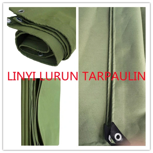 Fire Retardant and Waterproof Polyester Canvas Tarp Cover