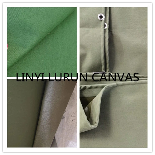 Fire Retardant and Waterproof Polyester Canvas Tarp Cover