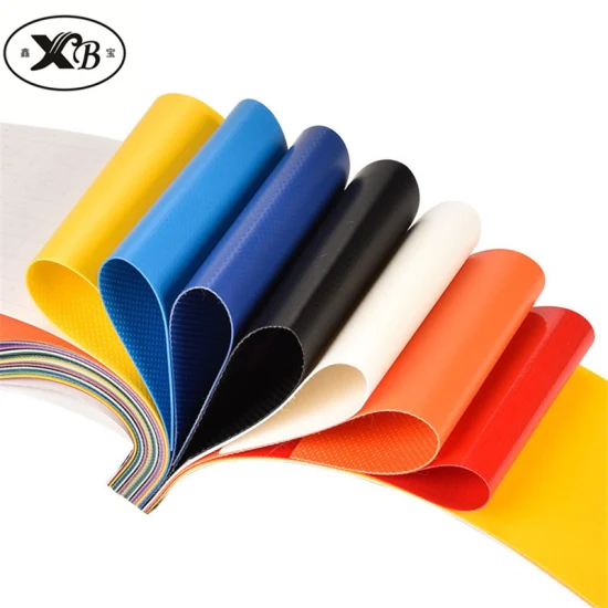 High Strength Polyester Mesh Fabric Coated PVC Vinyl Tarps