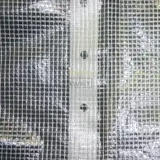 3*3 Mesh Scaffold Cover PE Sheeting Fabric Poly Tarps