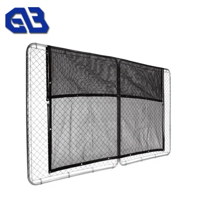 10 Oz Black Vinyl Mesh Tarp Trailer Tarp Heavy Duty Mesh Tarp Warehouse Divider