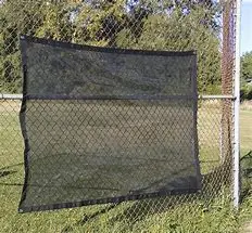 Fence Screen Shade Tarp Black Mesh Tarp